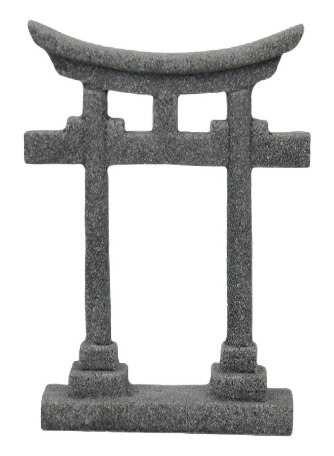 JAGTRADE Fish Tanks Decoration Aquariums Japanese Torii Gate Ornament Garden Landscape Hideouts Cave House Dollhouse Accessories, 7.1x2.3x8.3cm - Image 5